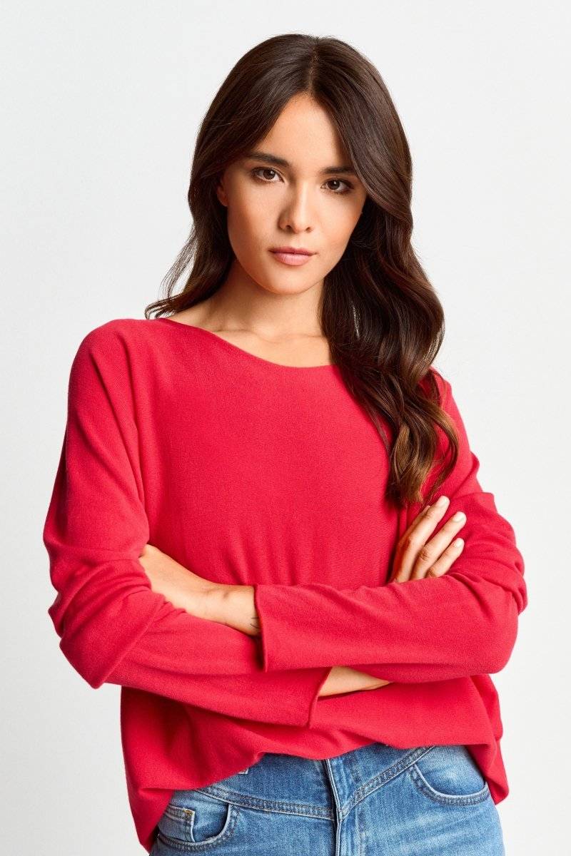 Eich & Royal Pullover mit U-Boot-Ausschnitt Outlet