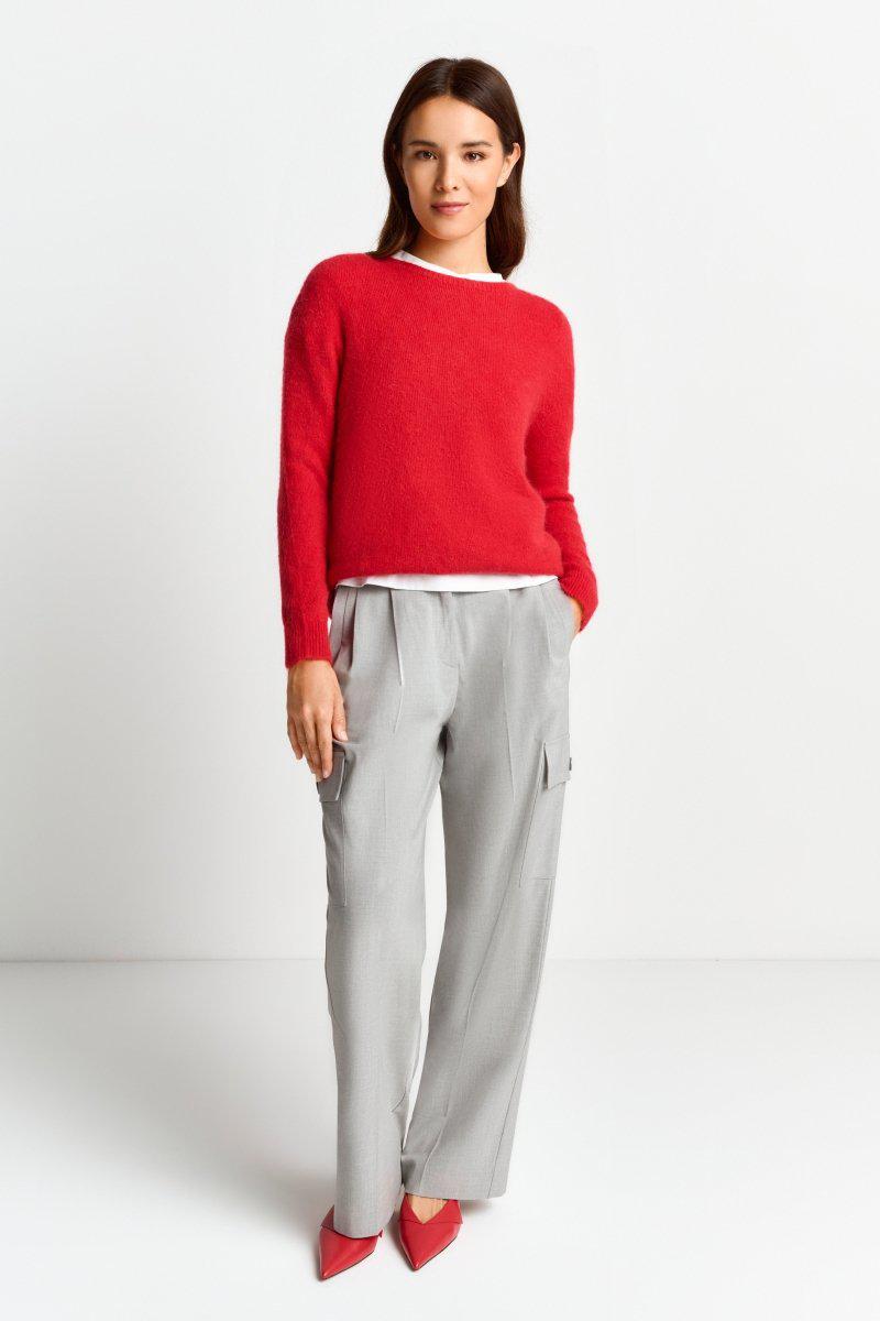 Eich & Royal Strickpullover aus weichem Materialmix Günstiger Verkauf