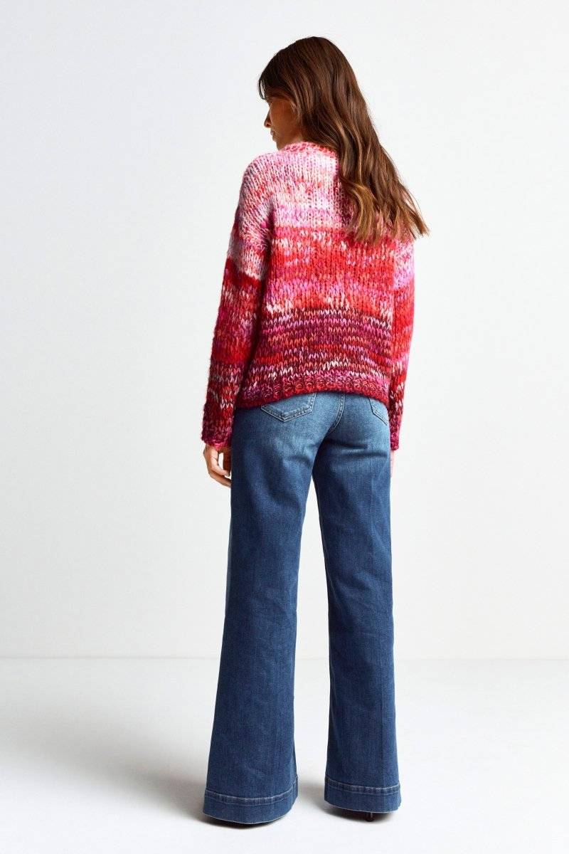 Eich & Royal Pullover mit Colour-Blocking-Muster Schlussverkauf