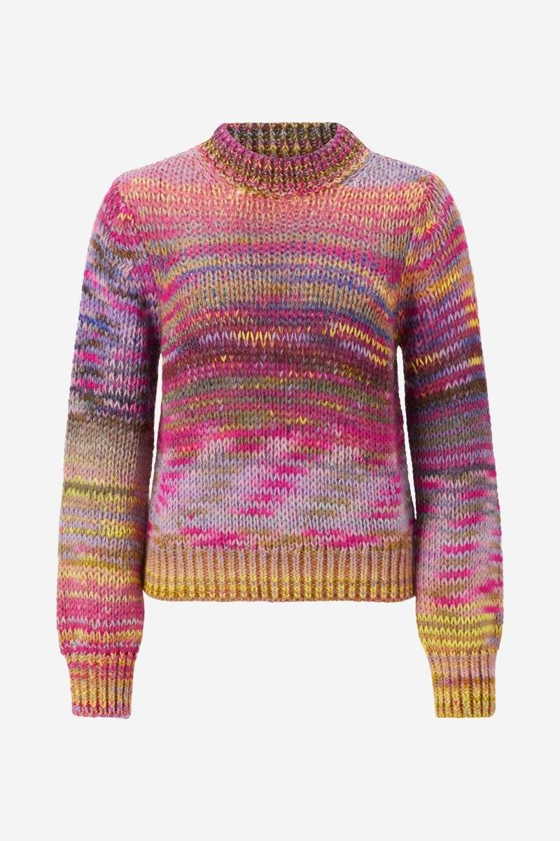 Eich & Royal Pullover aus buntem Melange-Strick Nur noch ein Tag übrig