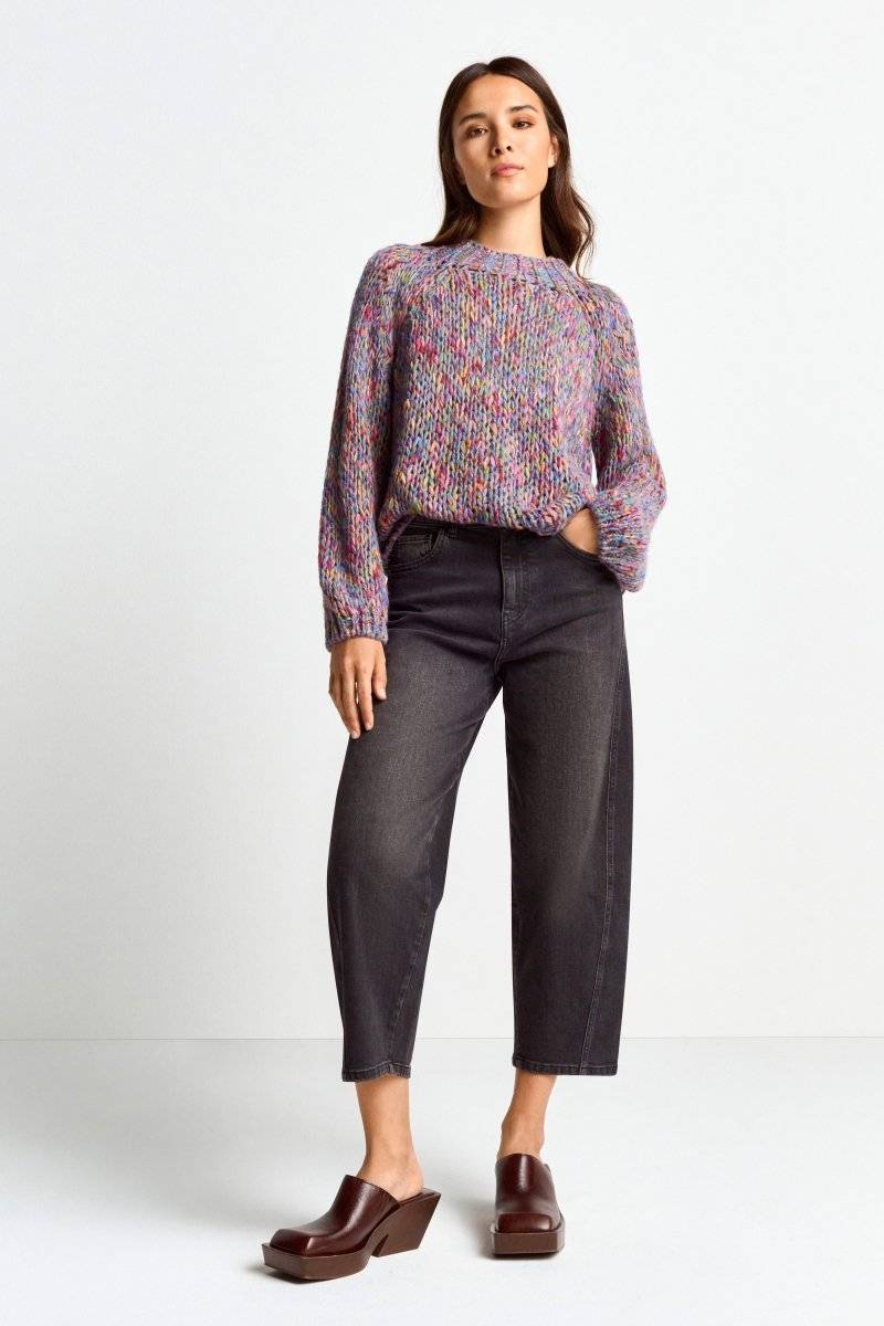 Eich & Royal Pullover aus Melangestrick Auslauf