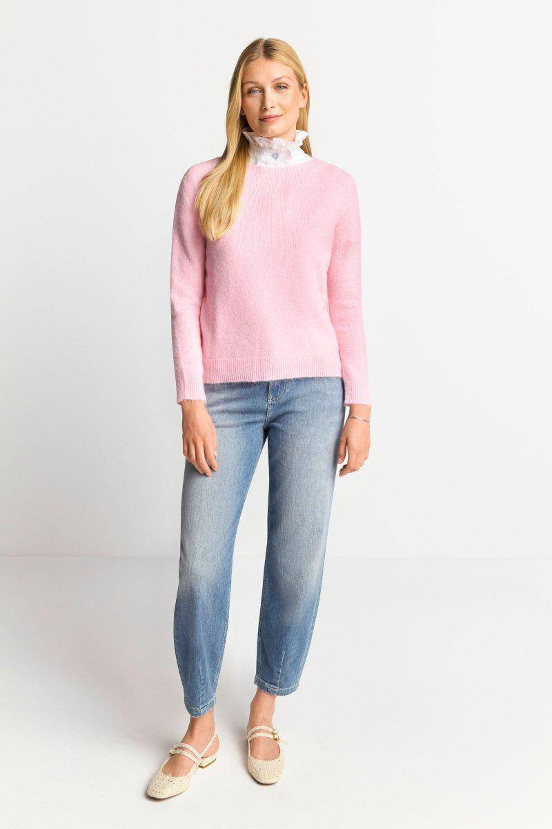 Eich & Royal Strickpullover aus weichem Materialmix Angebote
