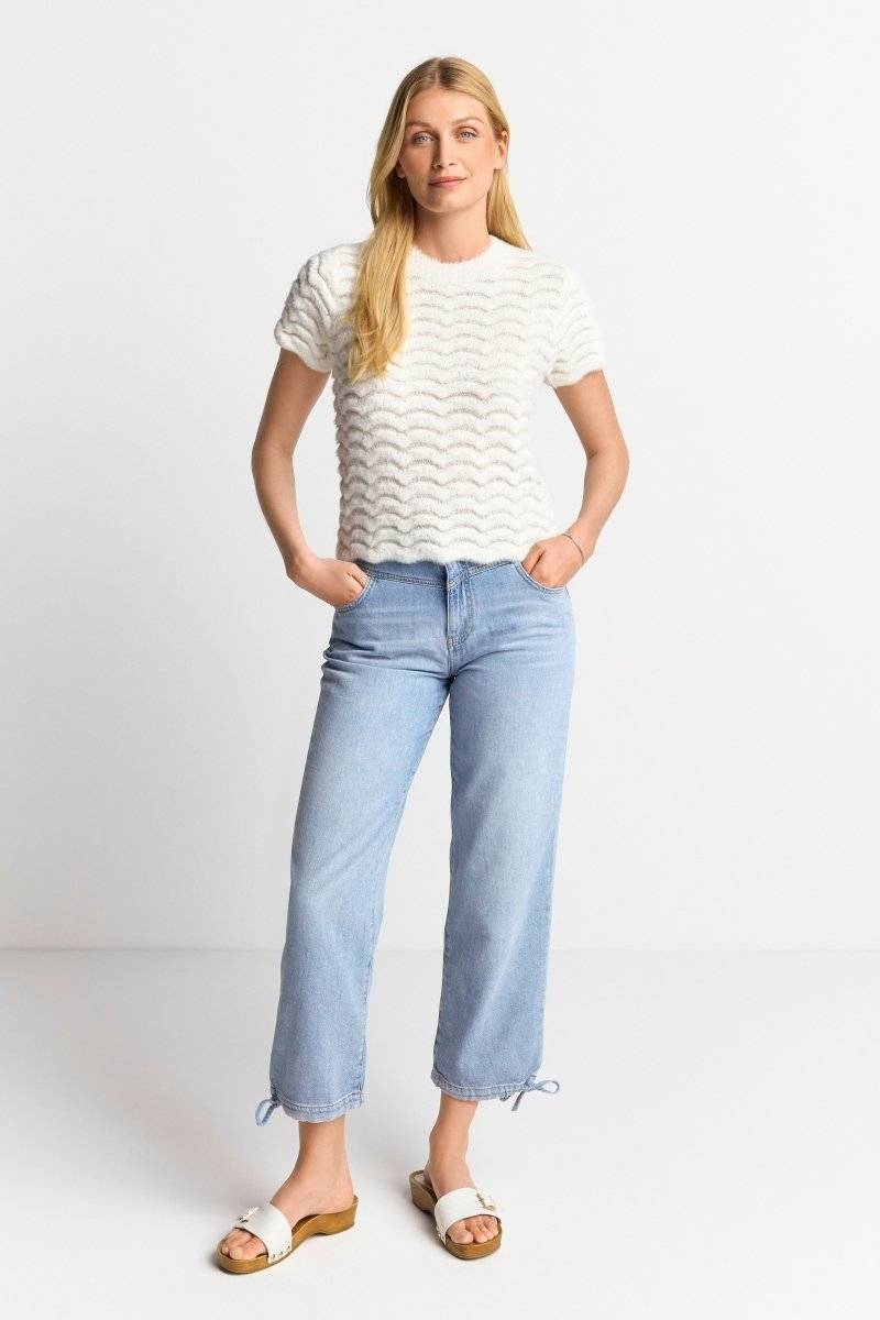 Eich & Royal Strick-Shirt mit Paillettendetails Schlussverkauf