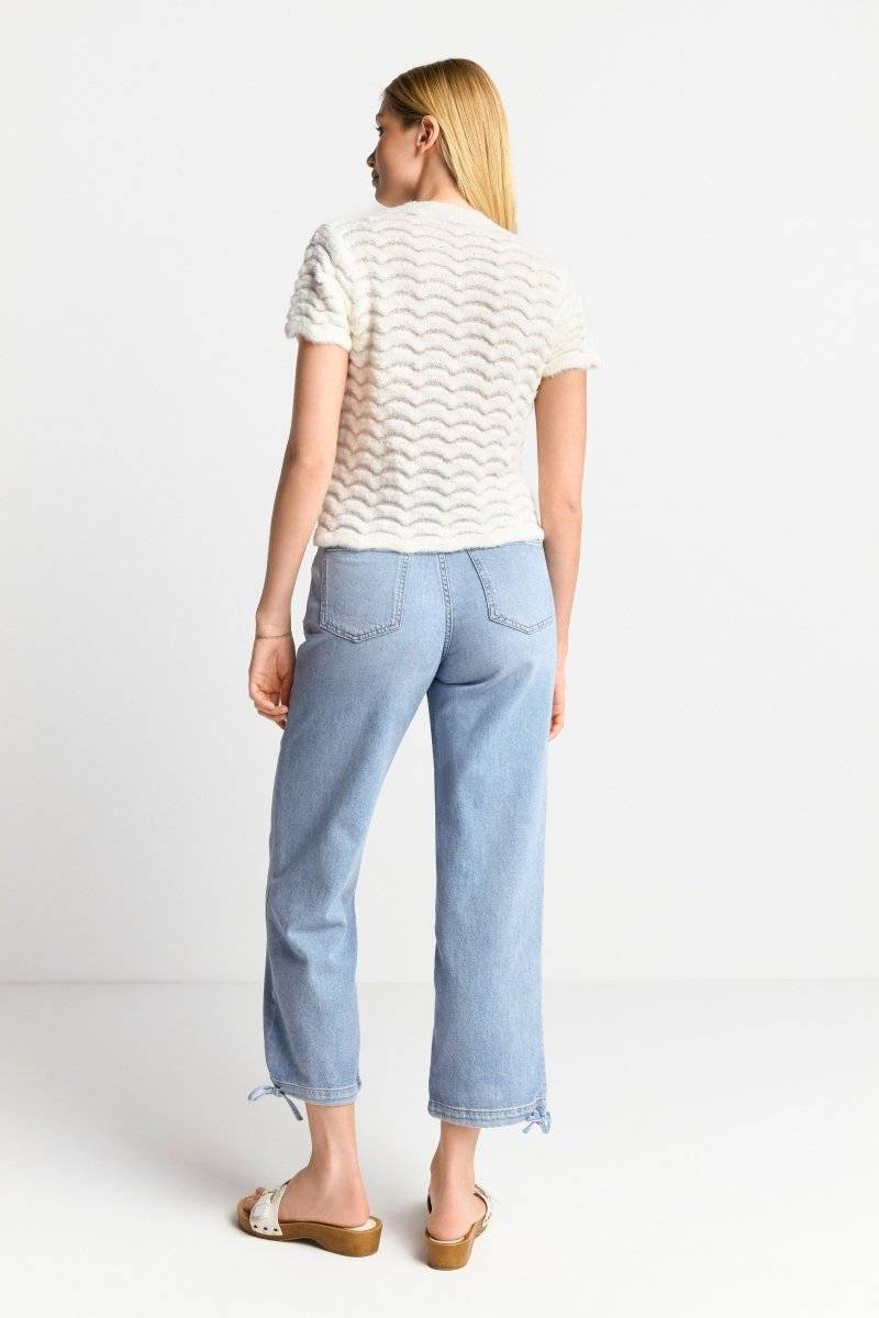 Eich & Royal Strick-Shirt mit Paillettendetails Schlussverkauf
