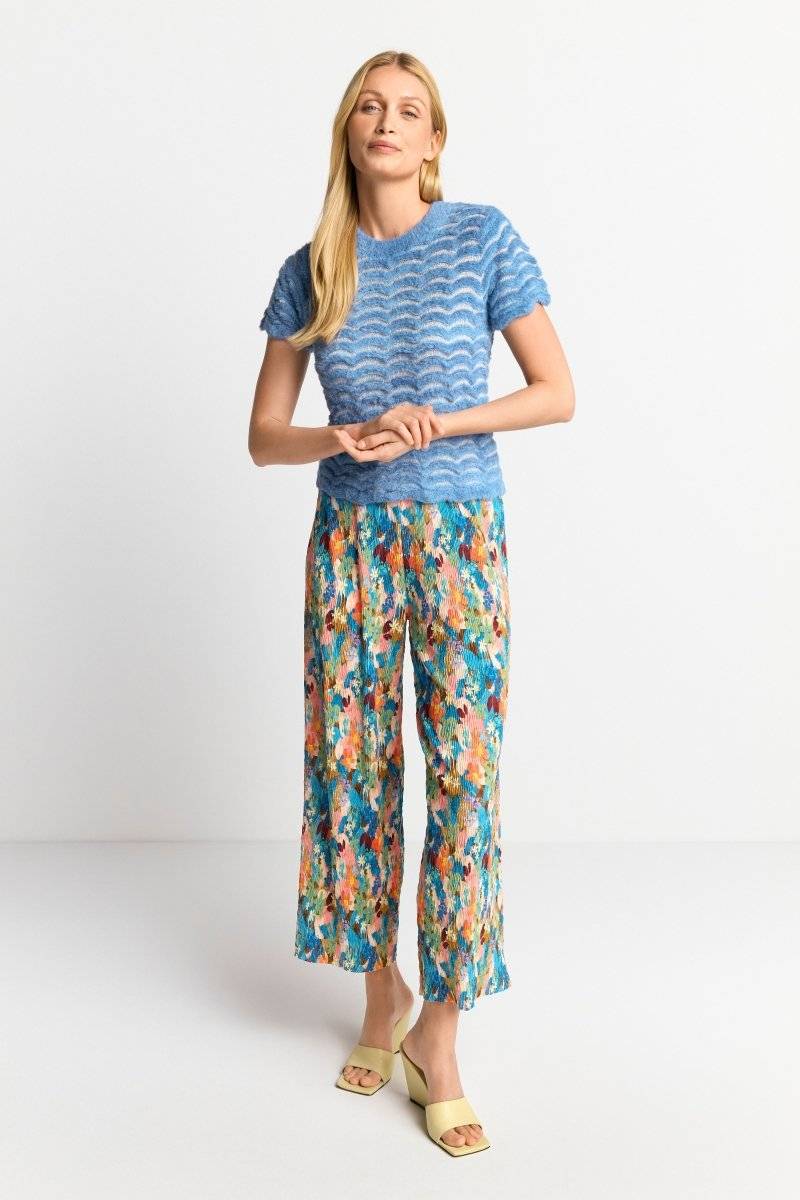 Eich & Royal Strick-Shirt mit Paillettendetails Schlussverkauf