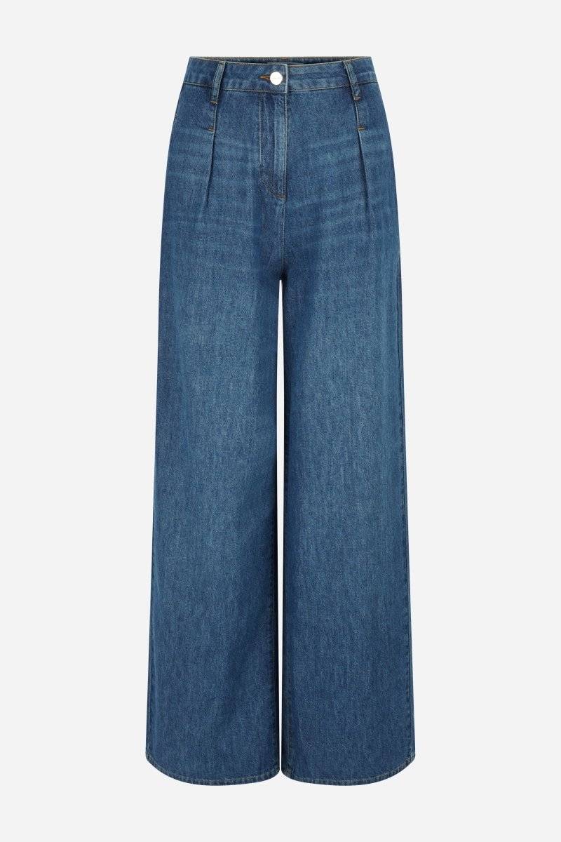Eich & Royal Wide Leg Denim mit hoher Taille Günstiger Verkauf