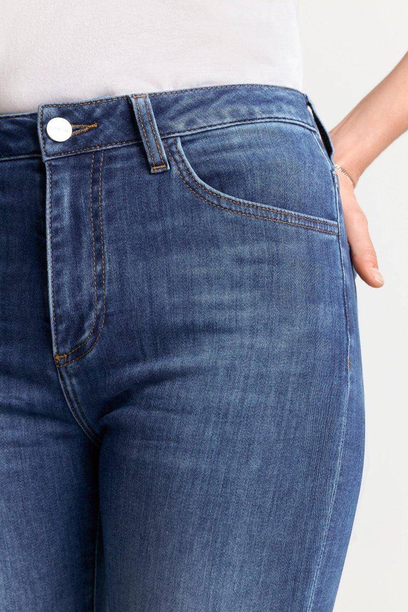 Eich & Royal Denim mit wellenförmigem Saum Blitzverkäufe