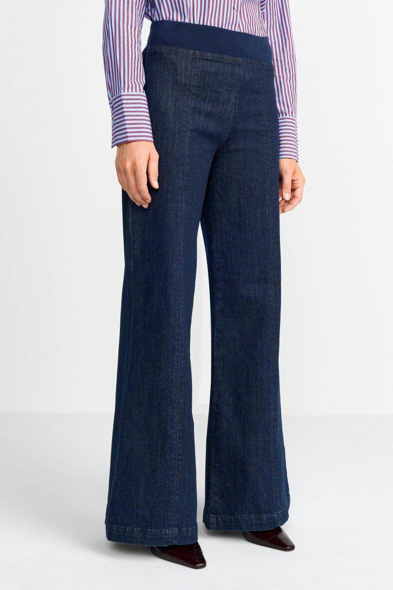 Eich & Royal Wide Leg Denim mit elastischem Bund Hotsell