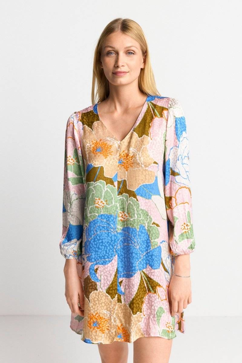 Eich & Royal Blusenkleid mit Blumenprint Schlussverkauf