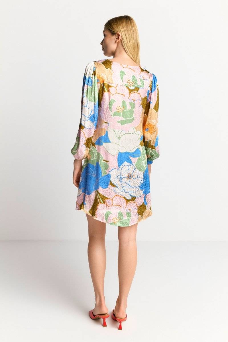 Eich & Royal Blusenkleid mit Blumenprint Schlussverkauf