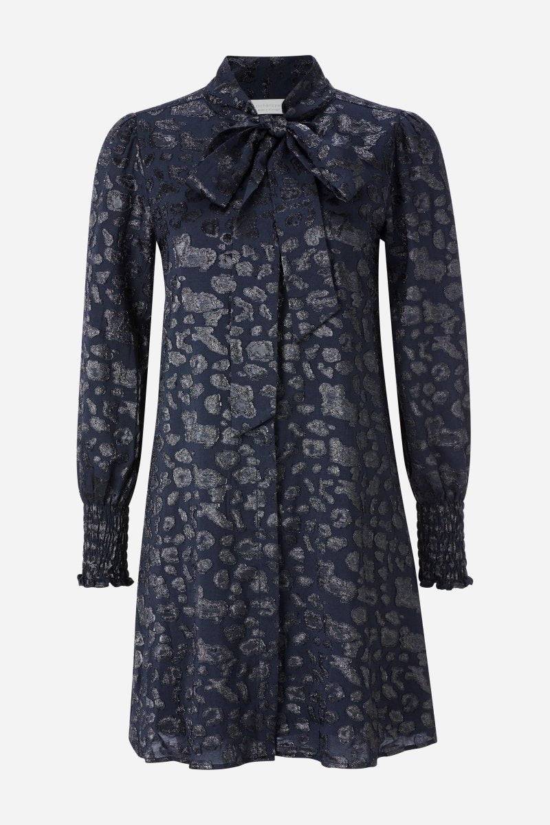 Eich & Royal Minikleid mit Schleifenkragen Blitzverkäufe