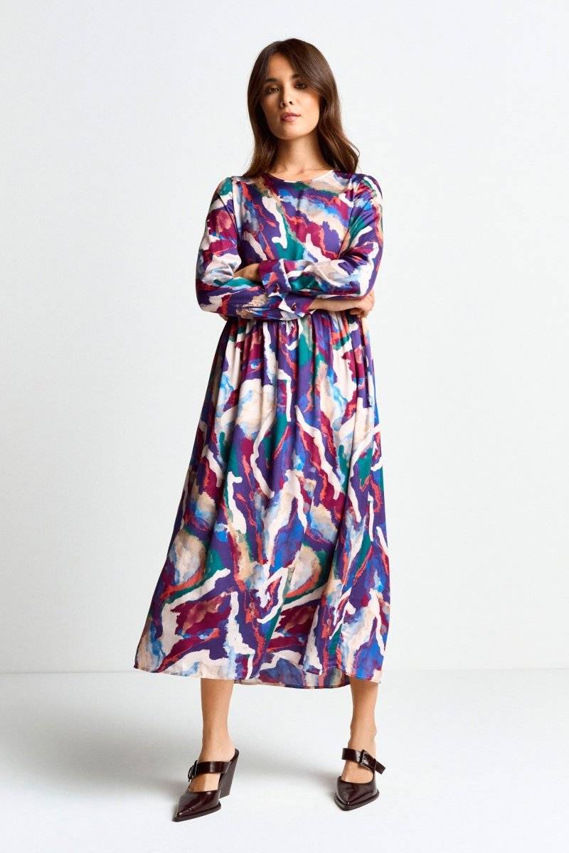 Eich & Royal Midikleid mit abstraktem Print Outlet