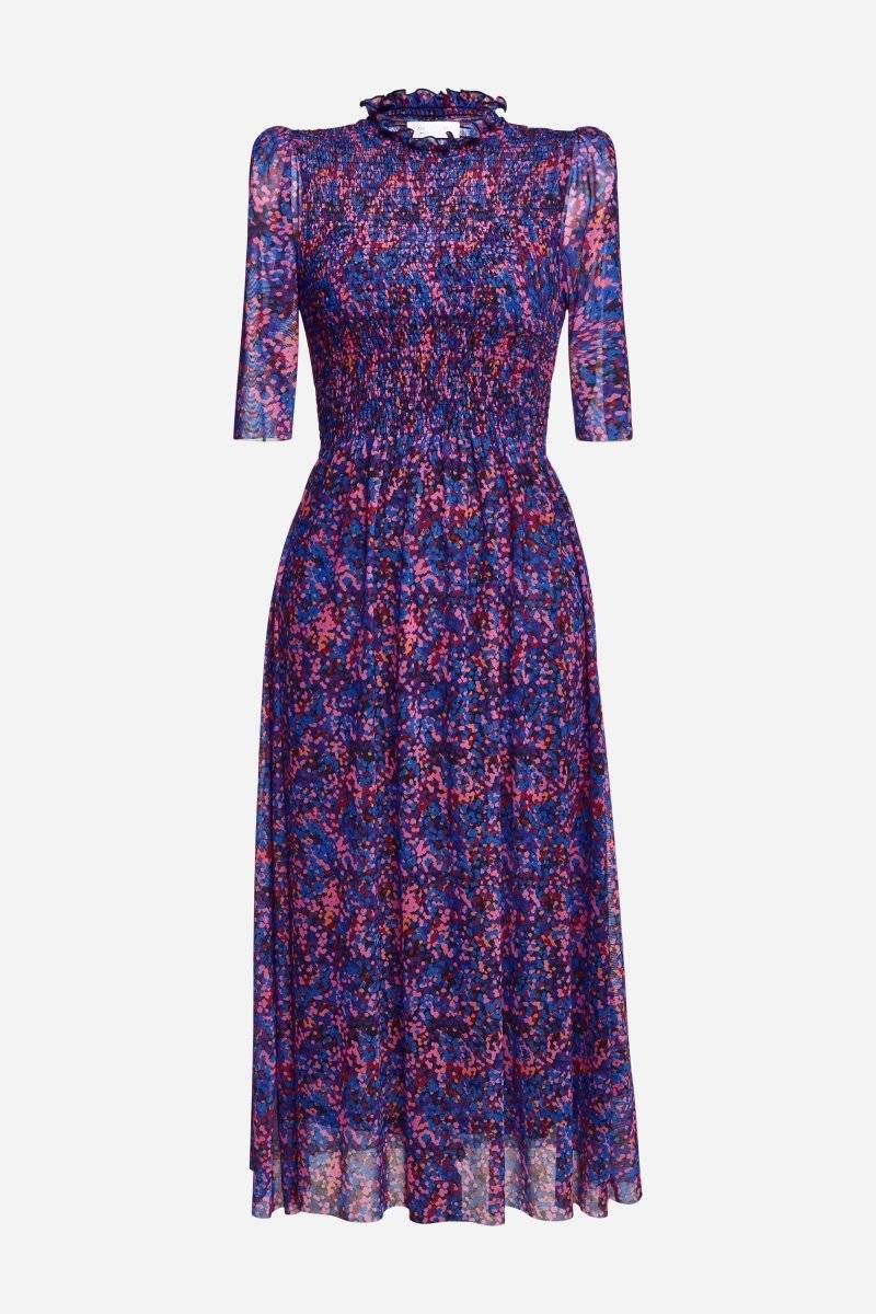 Eich & Royal Meshkleid mit Rüschenkragen Auslauf