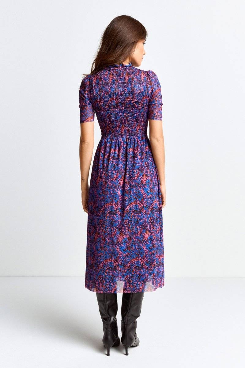 Eich & Royal Meshkleid mit Rüschenkragen Auslauf