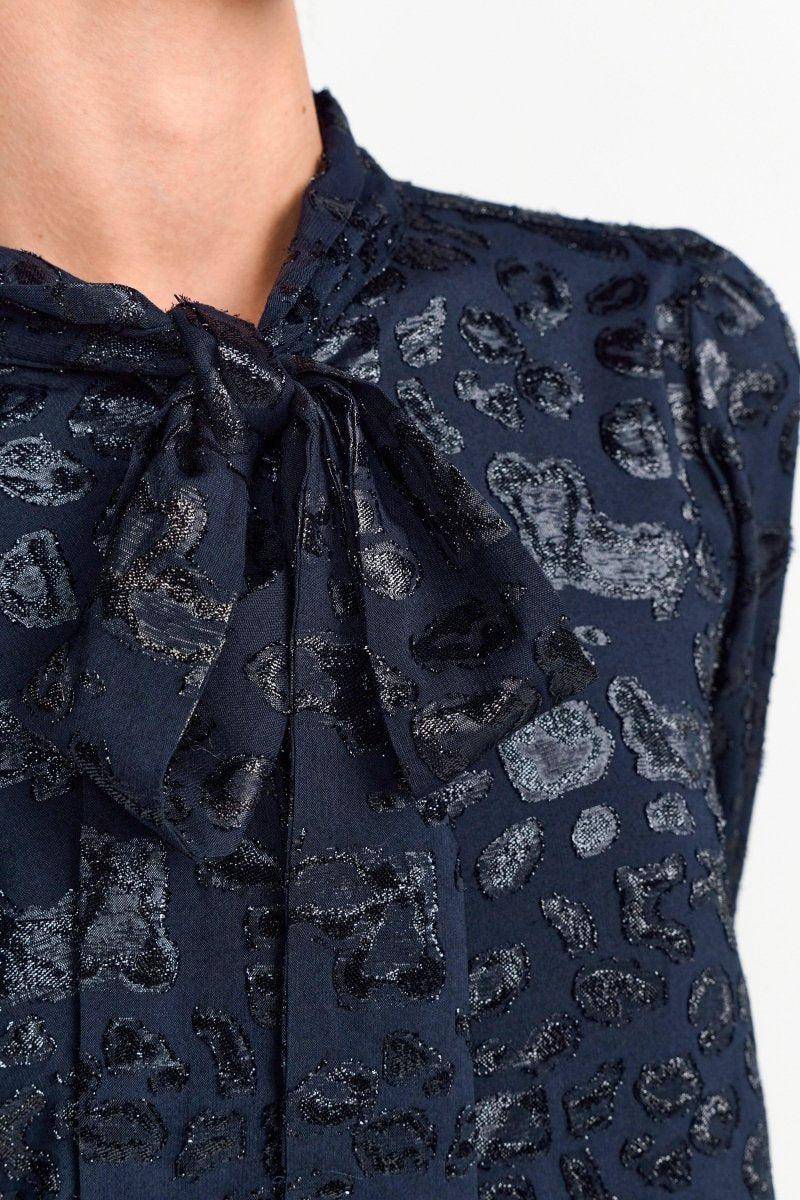 Eich & Royal Minikleid mit Schleifenkragen Fabrikverkauf