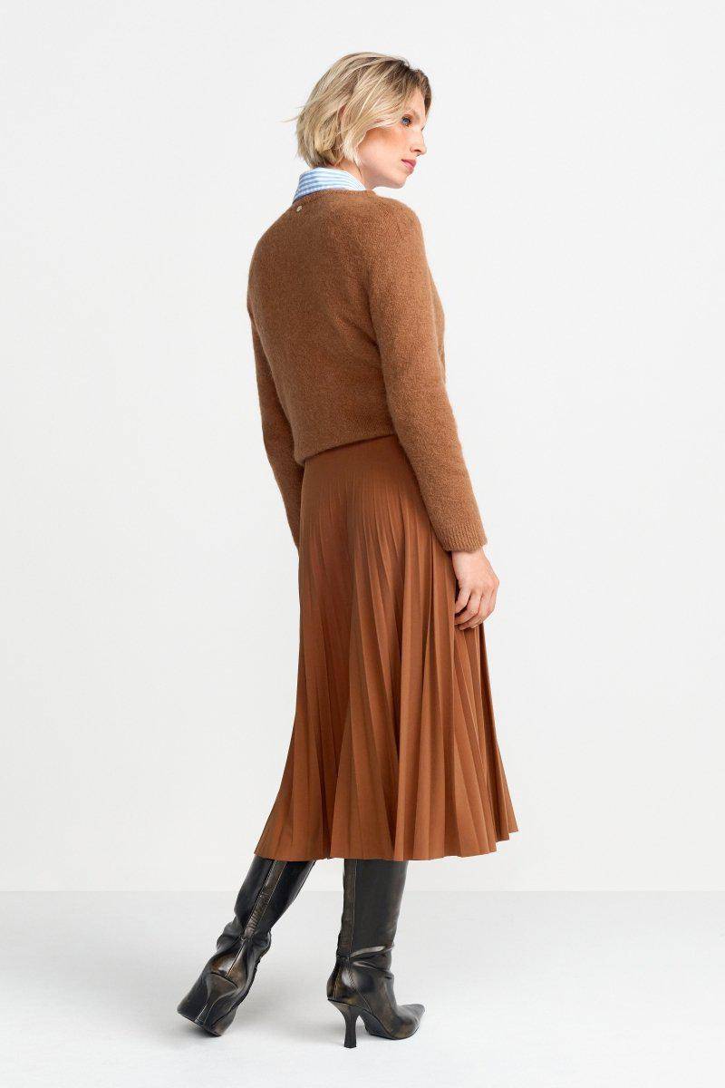 Eich & Royal Midi-Plisseerock 50% Rabatt mit kostenlosem Versand