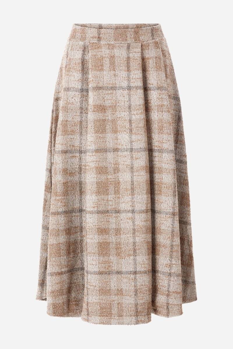 Eich & Royal Karierter High-Waist-Midirock Hotsell