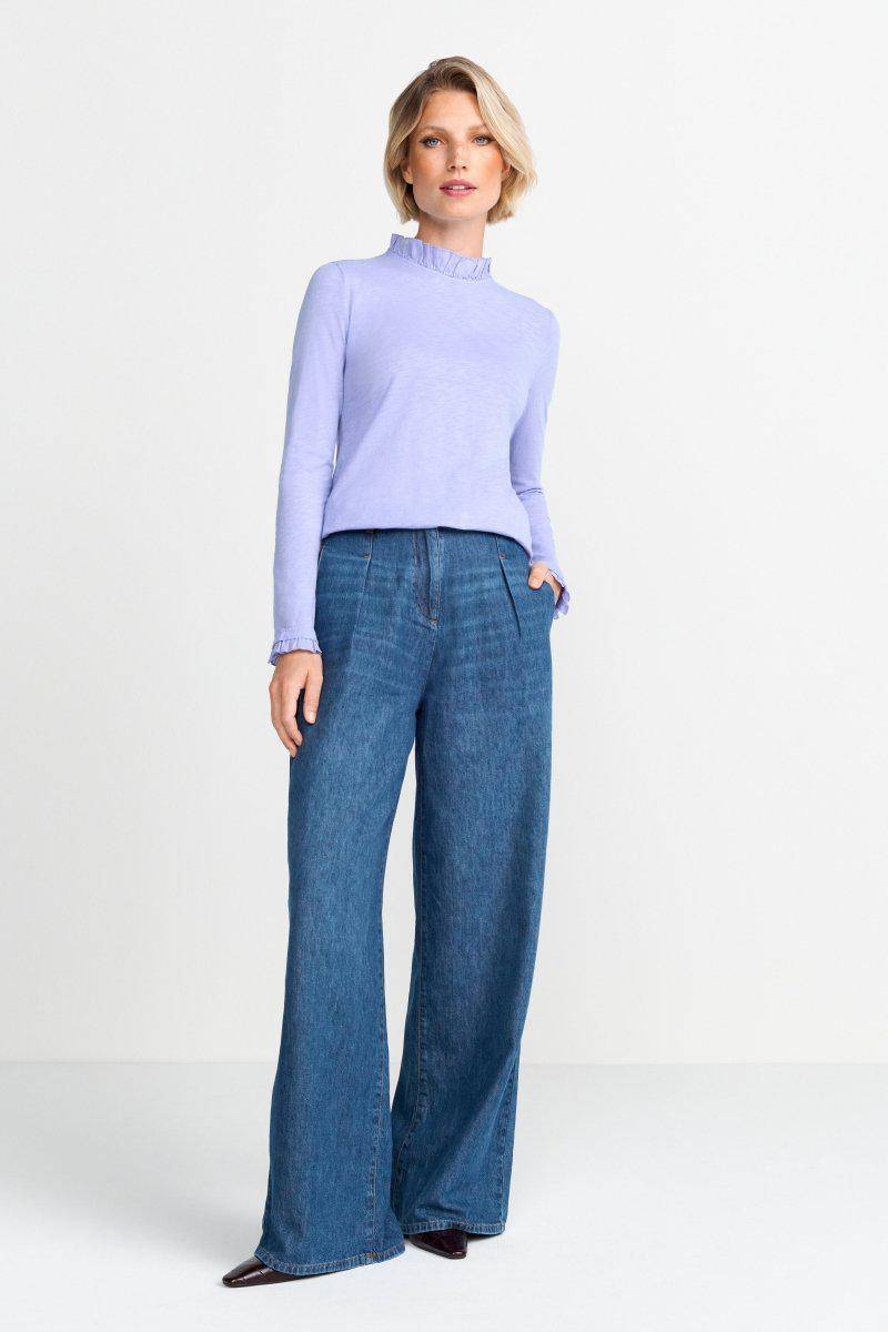Eich & Royal Longsleeve mit Frill-Kragen Hotsell
