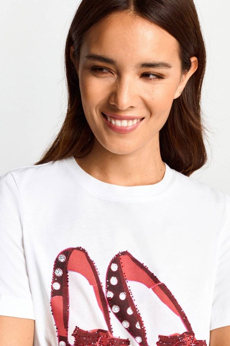 Eich & Royal T-Shirt mit Strassdetails Online