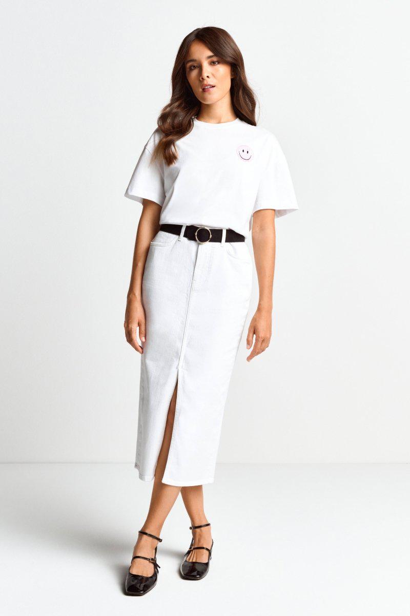 Eich & Royal Statement-Shirt mit Crew-Neck im Angebot