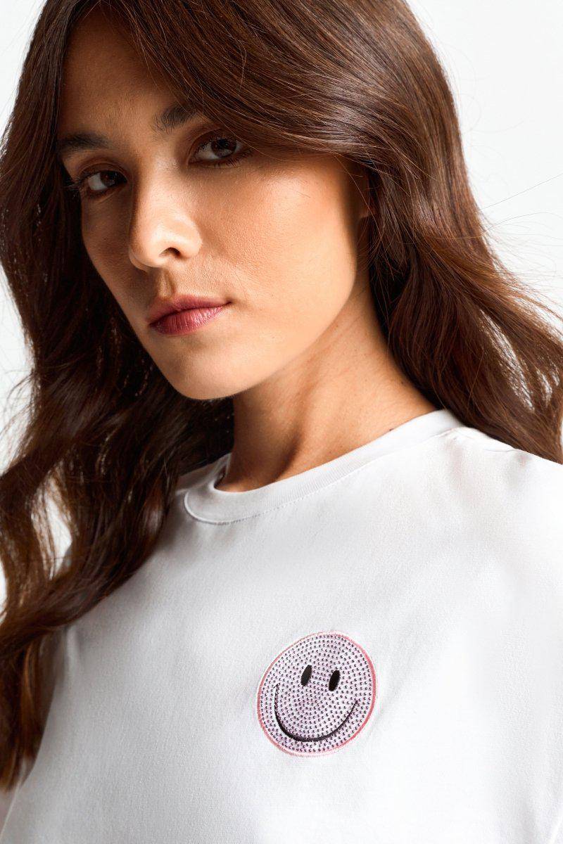 Eich & Royal Statement-Shirt mit Crew-Neck im Angebot