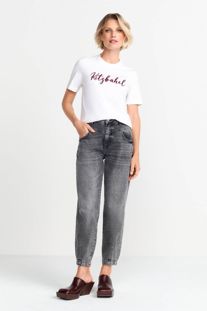 Eich & Royal T-Shirt mit Flockdruck