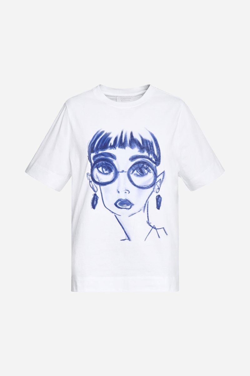 Eich & Royal T-Shirt mit Fashion-Print Günstiger Verkauf