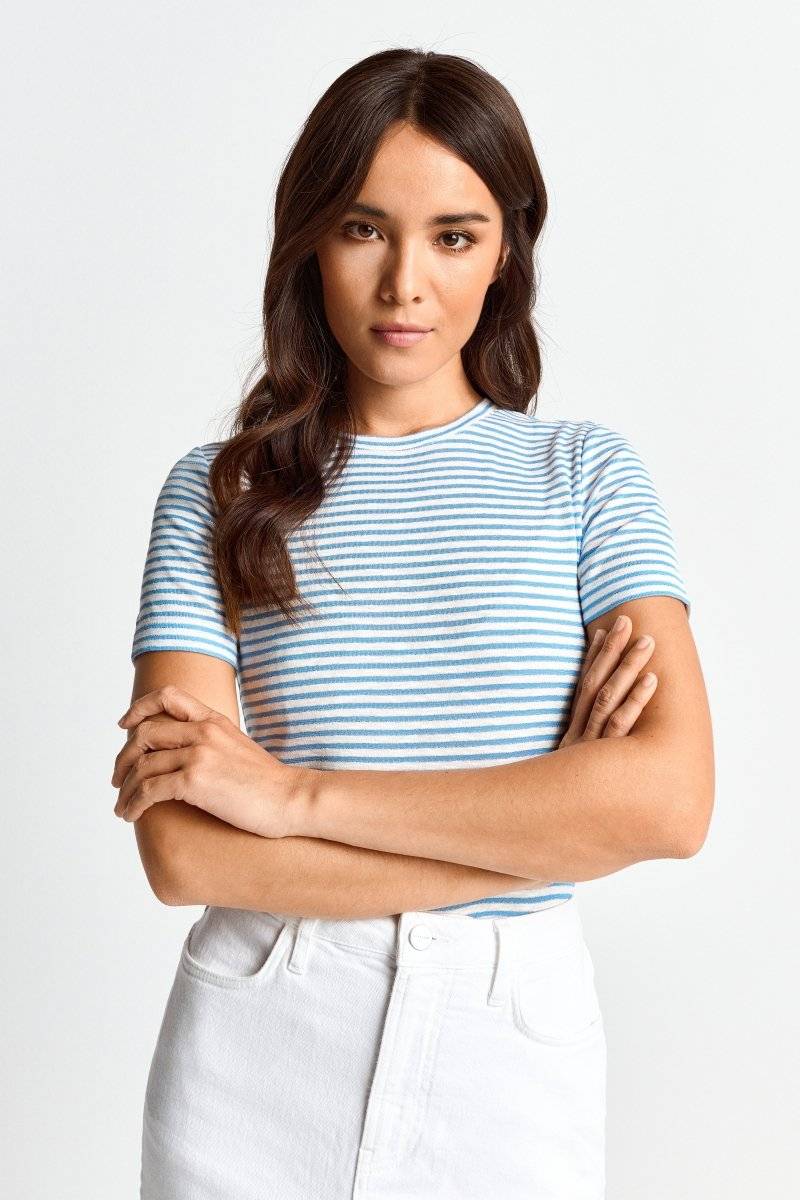 Eich & Royal T-Shirt mit Metallfäden Outlet