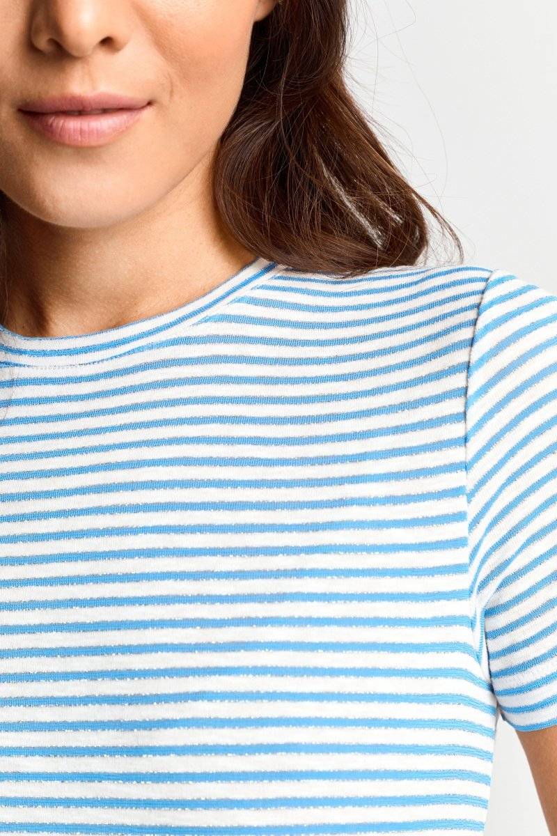 Eich & Royal T-Shirt mit Metallfäden Outlet