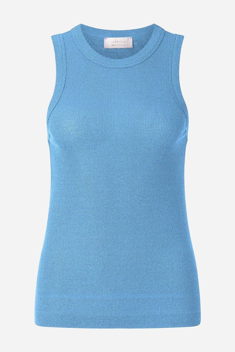 Eich & Royal Hellblaues Rib-Tanktop Blitzverkäufe