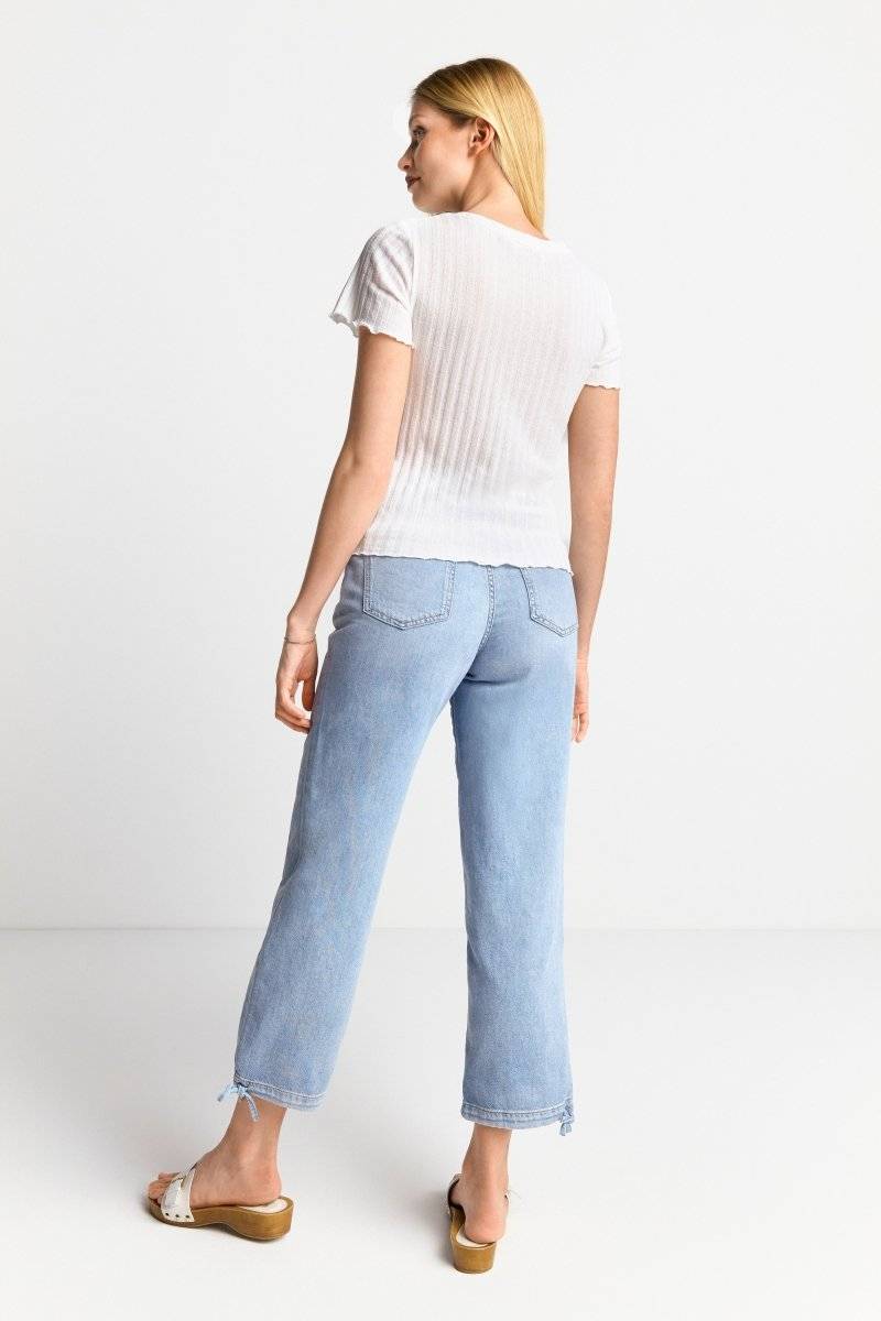 Eich & Royal Figurbetontes Rib-Shirt Verkauf