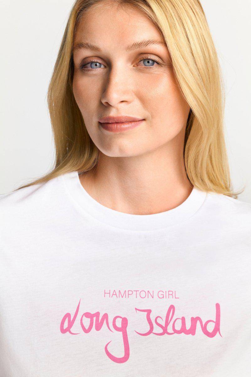 Eich & Royal Weißes T-Shirt mit Schriftzug Hotsell