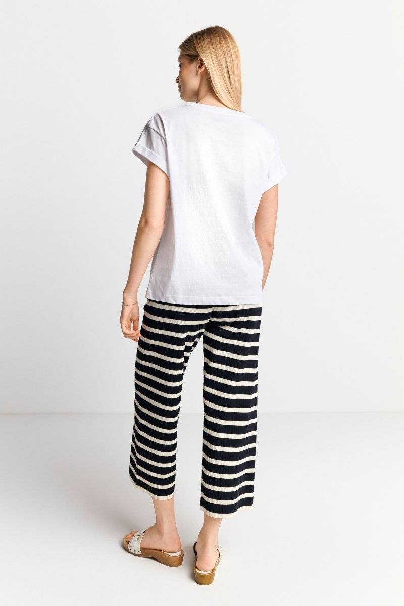 Eich & Royal T-Shirt mit Strass-Applikationen Exklusivangebot