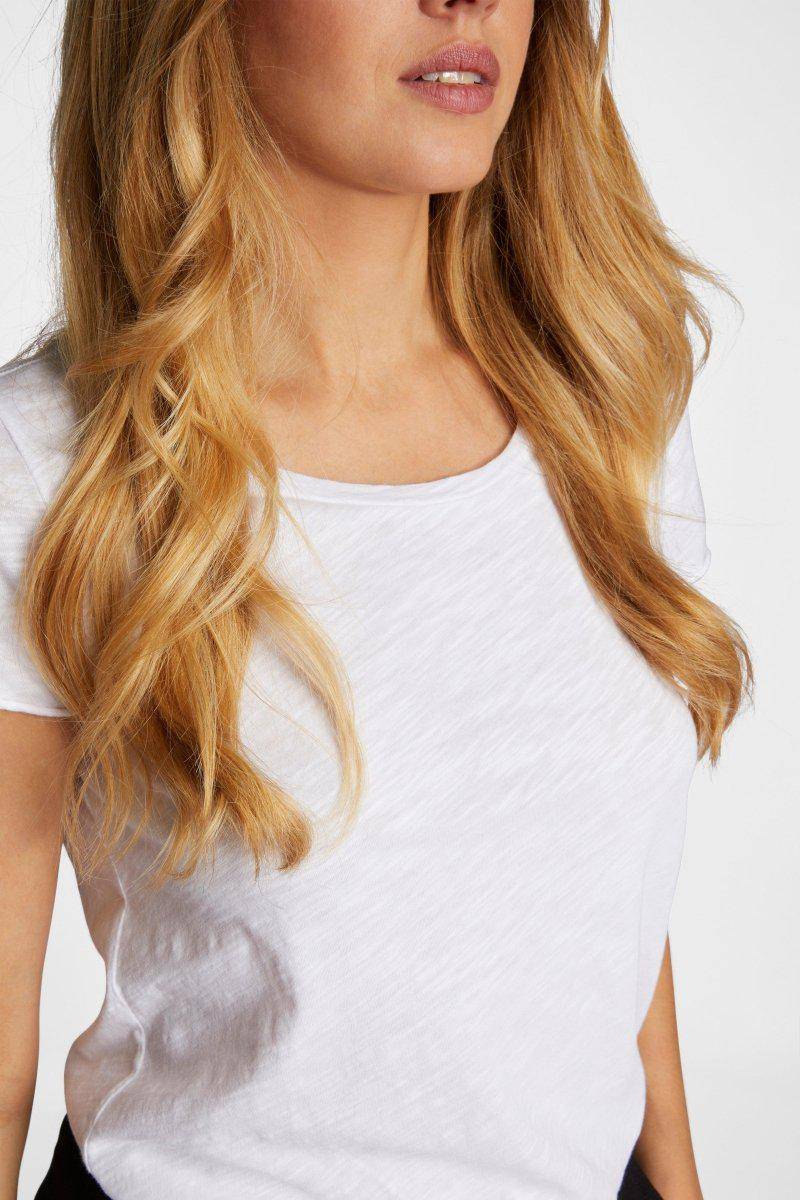 Eich & Royal Slub-T-Shirt aus Baumwolle im Angebot