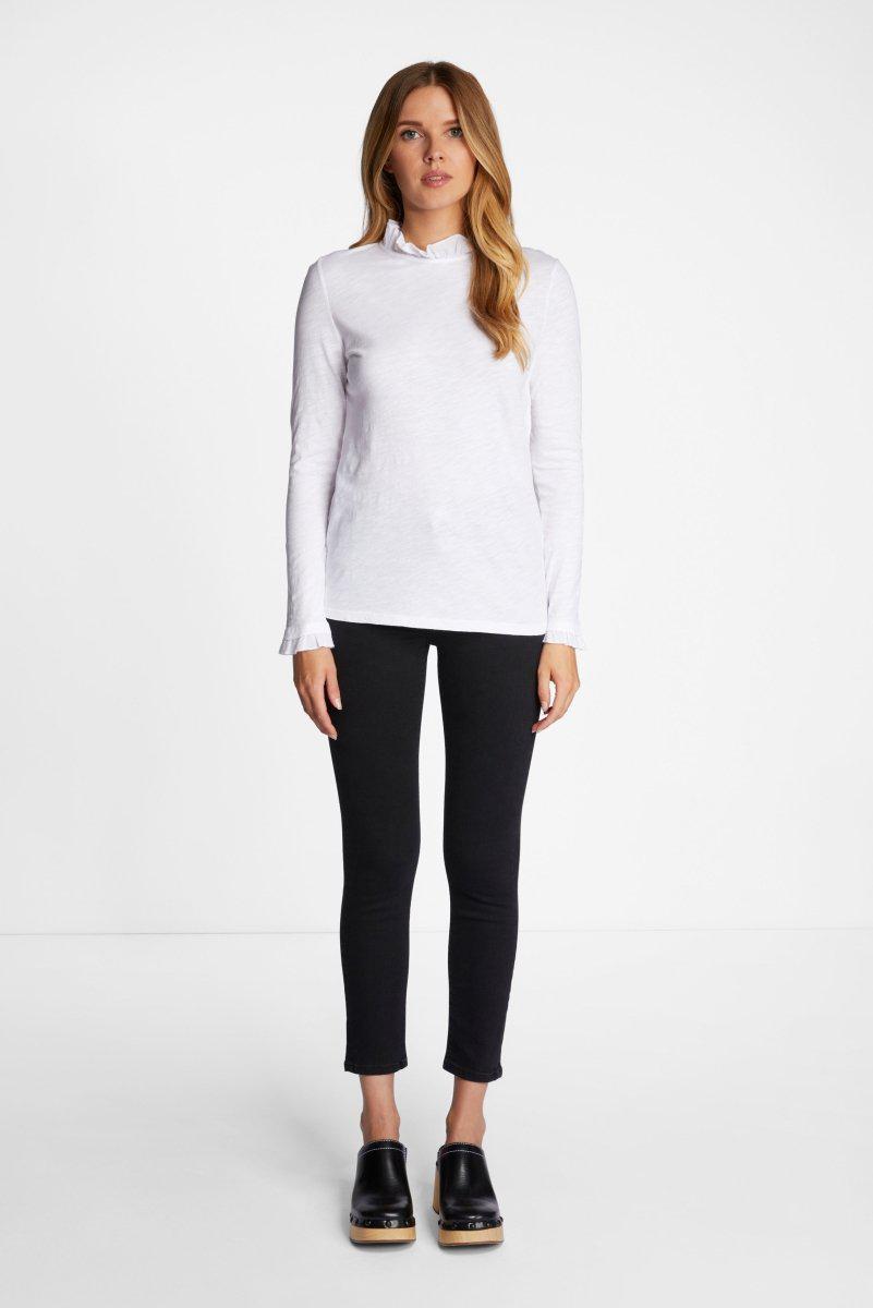 Eich & Royal Longsleeve mit Frill-Kragen 50% Rabatt mit kostenlosem Versand