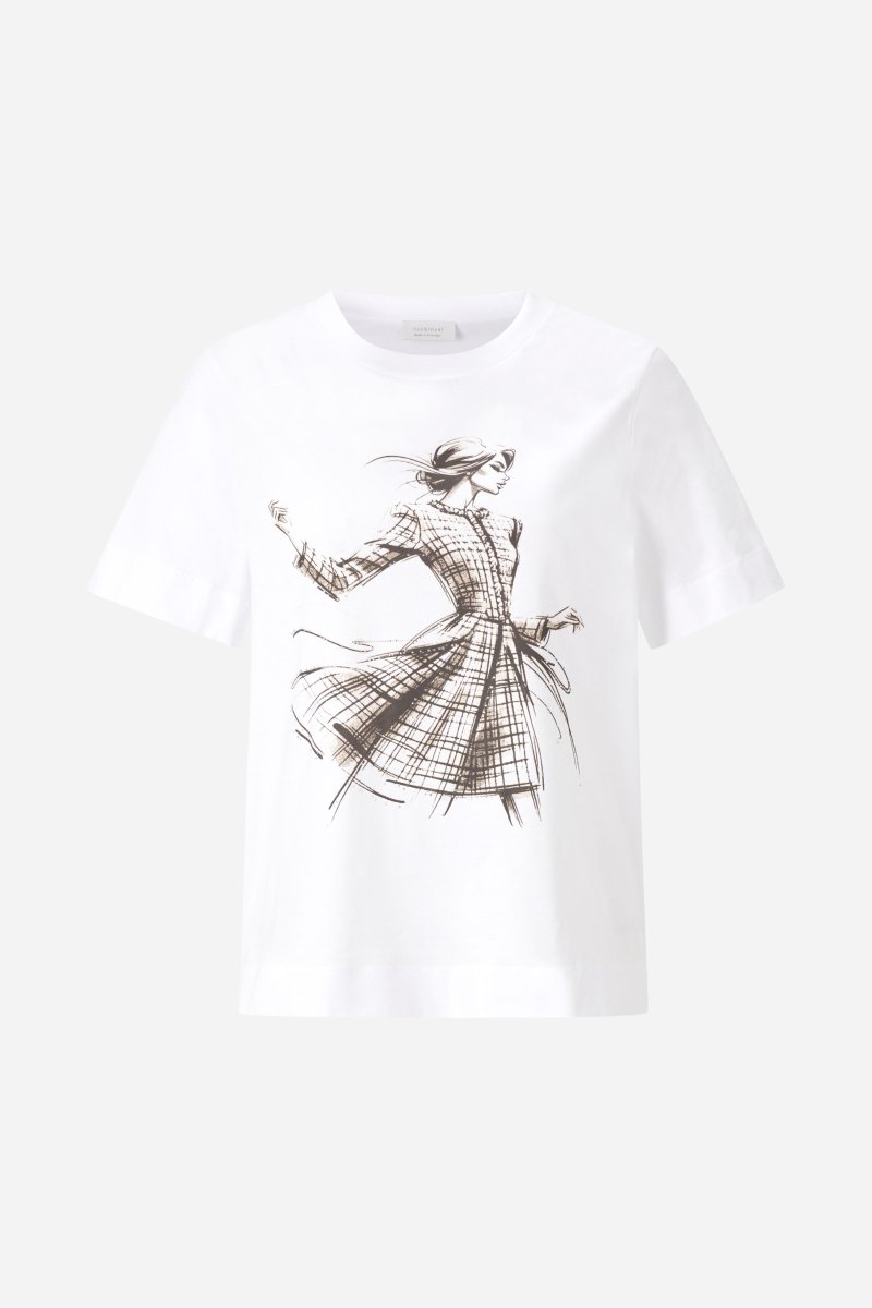 Eich & Royal T-Shirt mit Fashion-Print Clearance-Verkauf