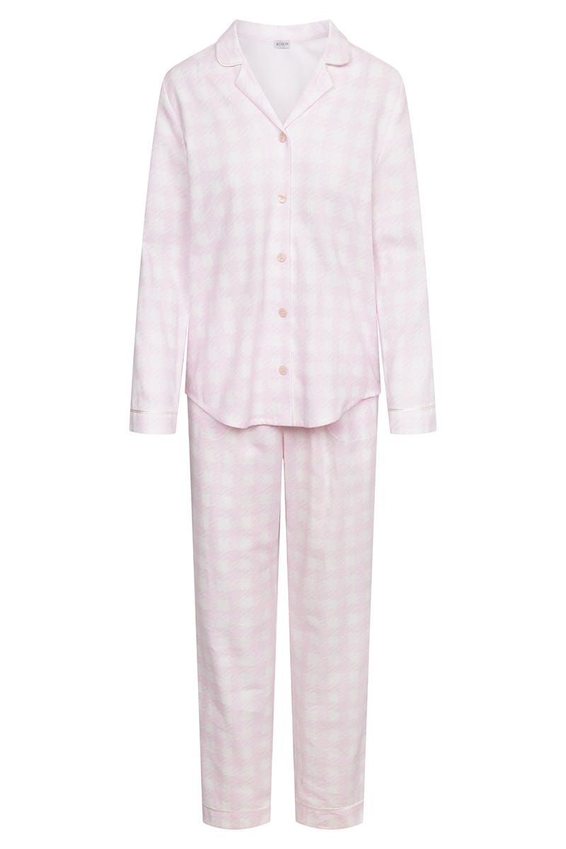 Rösch Pyjama im Karo-Druck aus Flanell 100% Baumwolle Verkauf