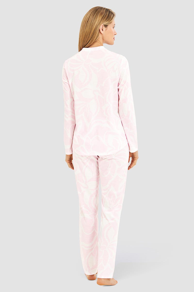 Rösch Pyjama im pastelligen Blumendruck 100% Baumwolle Blitzverkäufe