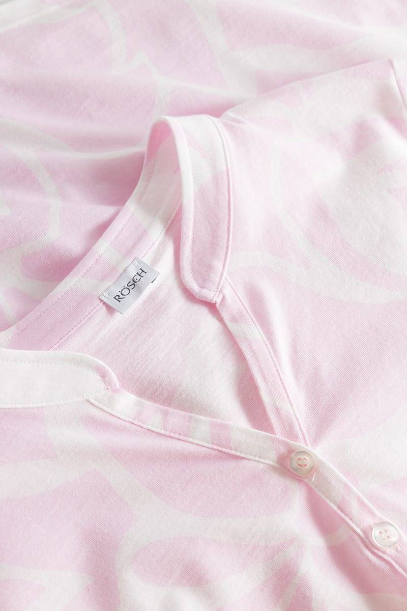Rösch Pyjama im pastelligen Blumendruck 100% Baumwolle Blitzverkäufe