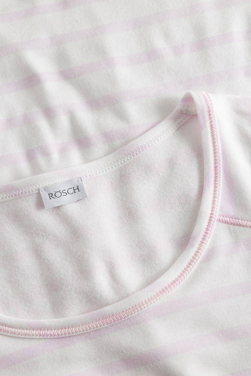 Rösch Nachthemd im Ringeldruck Rosa 100% Baumwolle Großer Ausverkauf