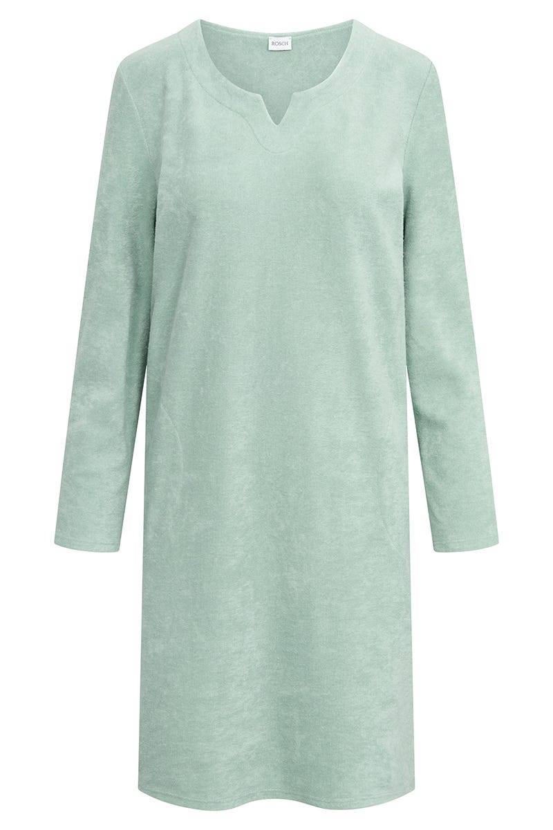 Rösch Hauskleid aus Frottee in Mintgrün Baumwolle/Polyester Angebote