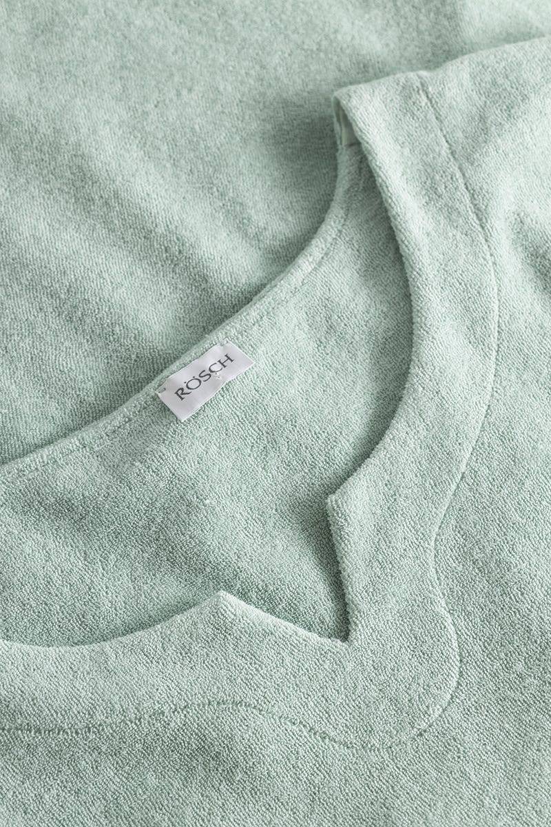 Rösch Hausanzug aus Frottee in Mintgrün Baumwolle/Polyester im Angebot