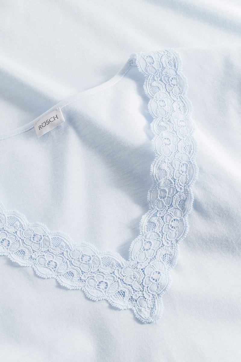 Rösch Nachthemd mit Spitzendetails Baumwolle/Modal im Angebot