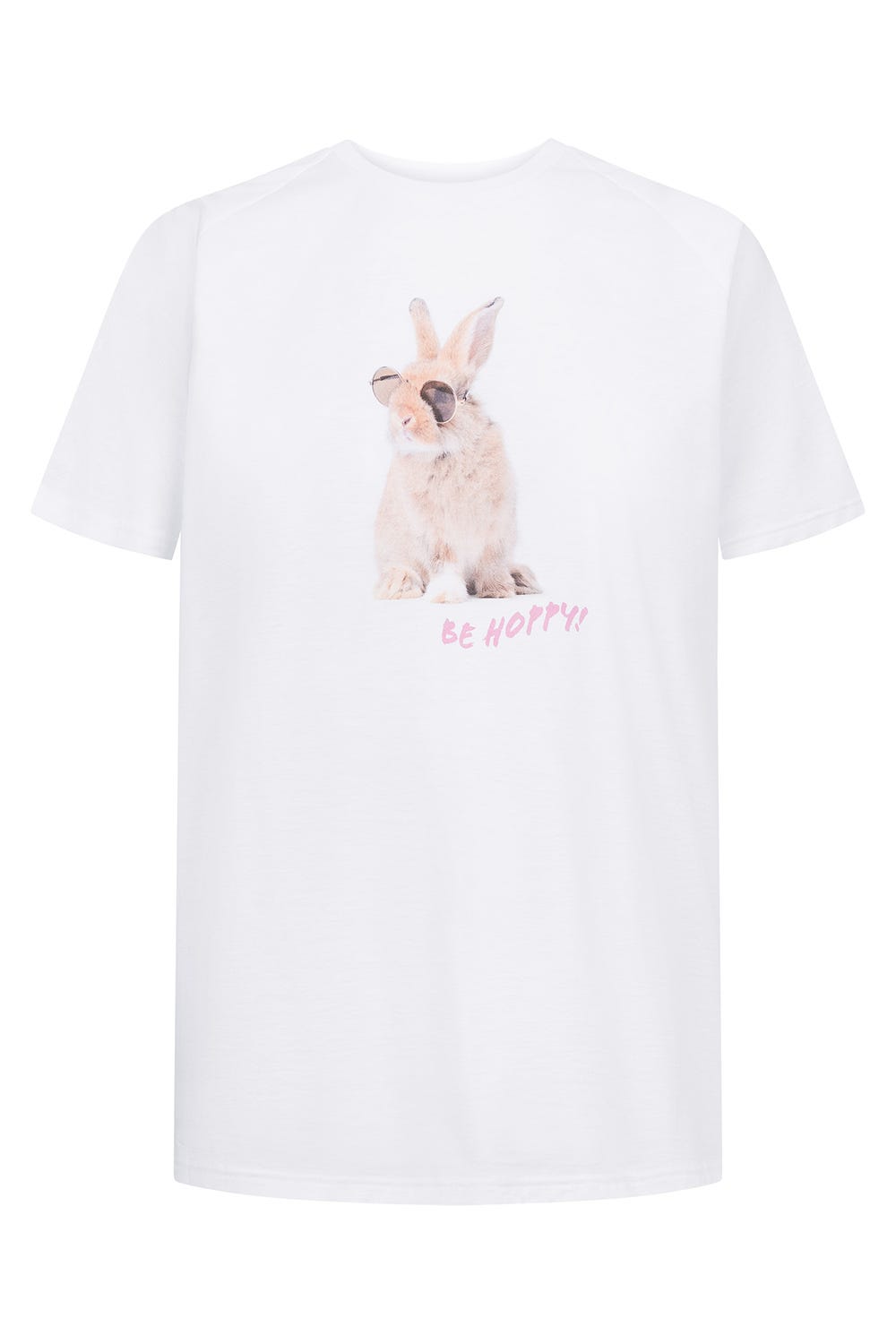 Rösch Pyjamashirt mit Motivdruck Hase 100% Baumwolle Günstiger Verkauf