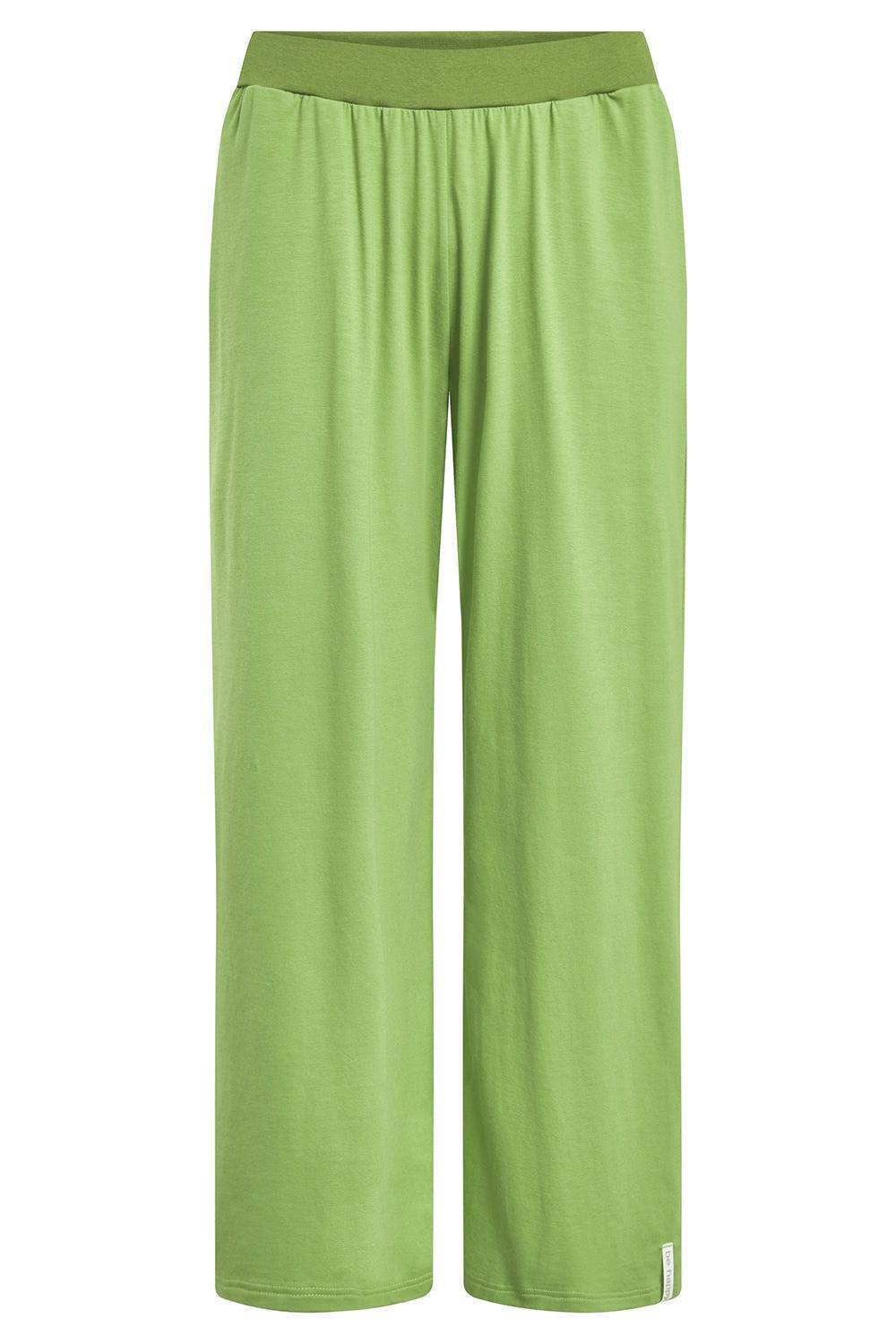 Rösch 7/8-Hose in Grün sommerliche Culotte Baumwolle/Elasthan Meist gekauft