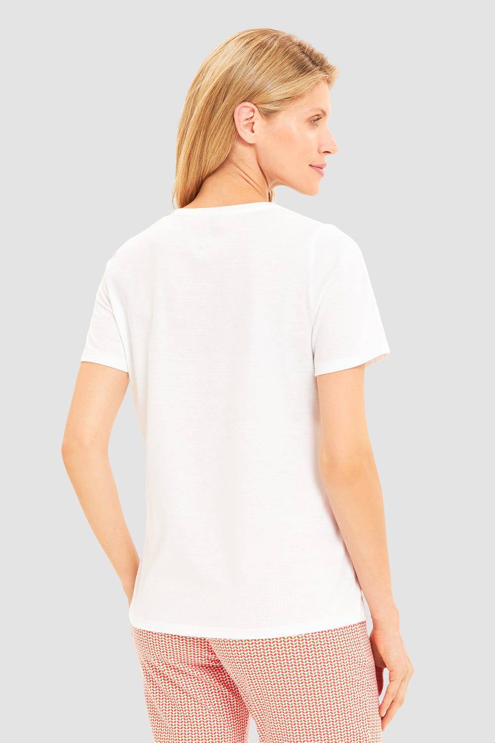 Rösch Pyjamashirt mit Motivdruck Herz 100% Baumwolle Auslauf