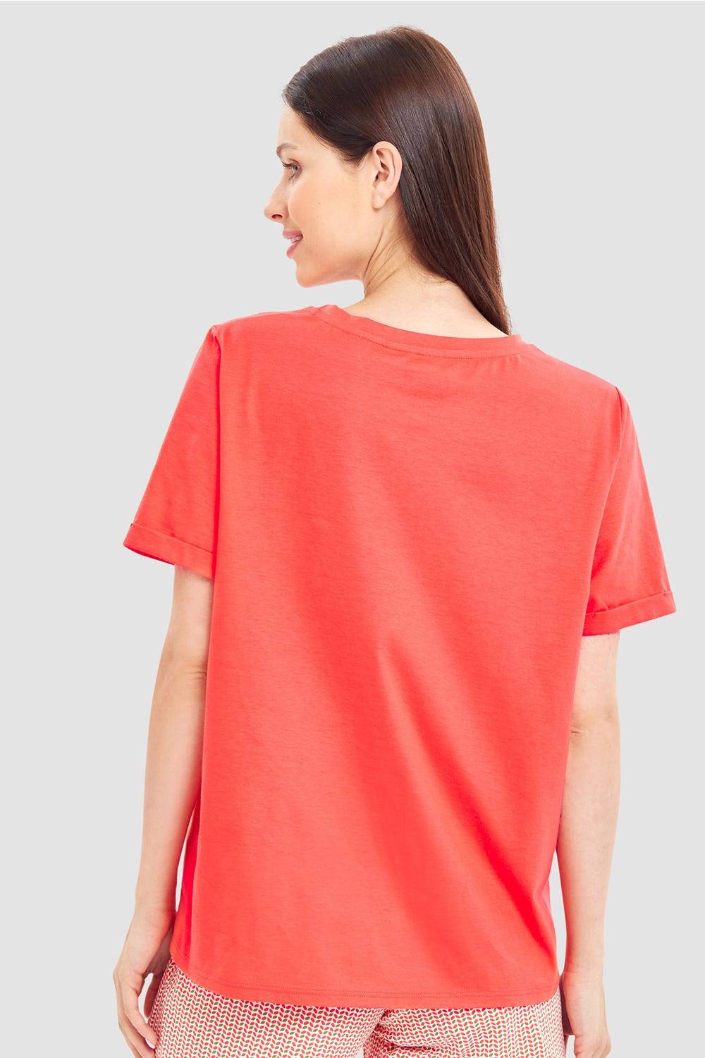 Rösch Pyjamashirt mit Motivdruck Love 100% Baumwolle Verkauf