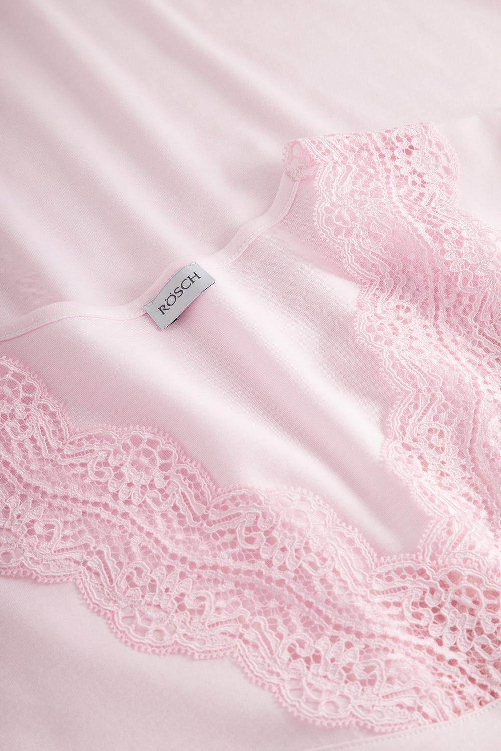 Rösch Nachthemd mit Spitzendetails Rosa Baumwolle im Angebot