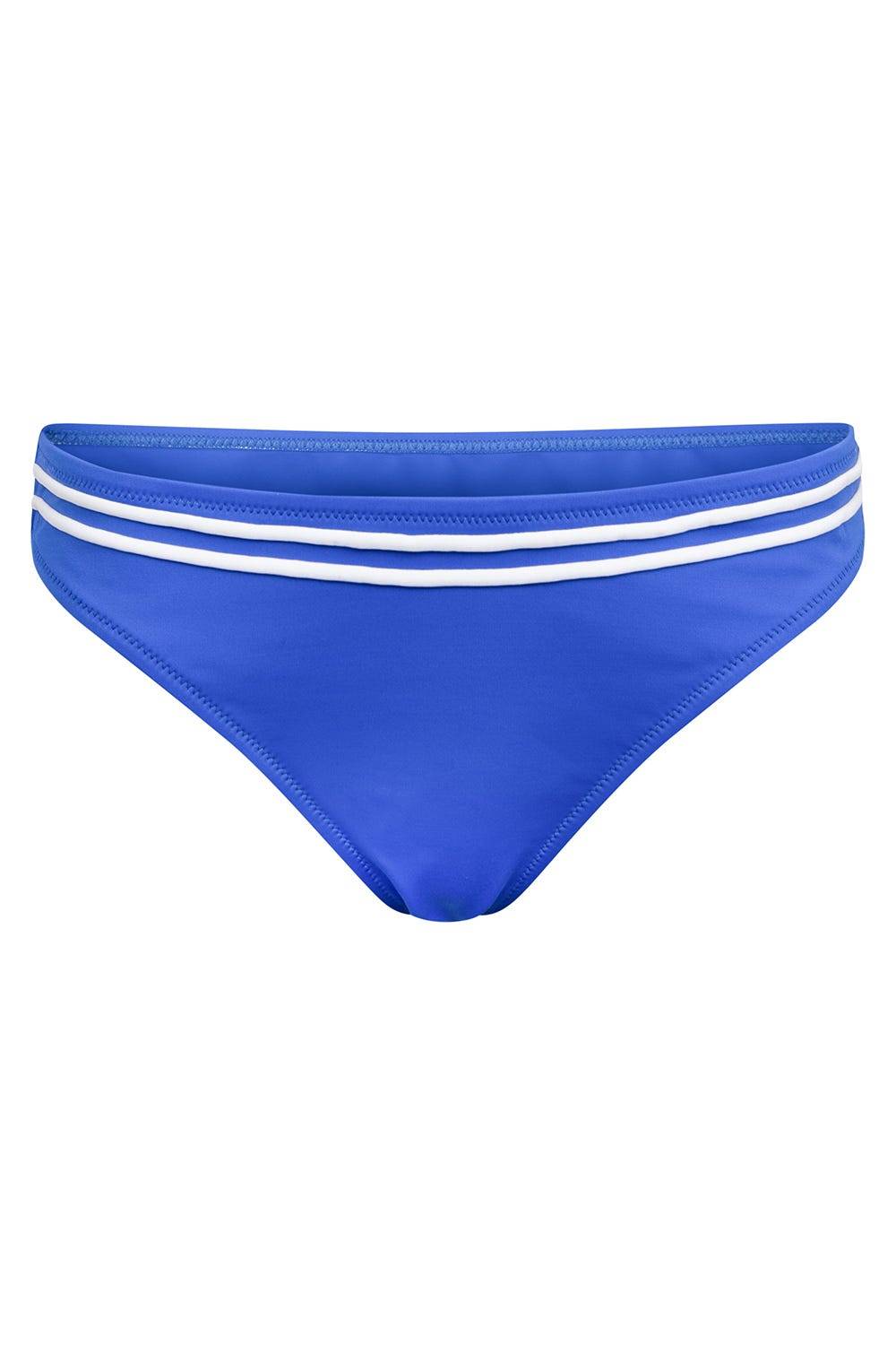 Rösch Bikini-Hose mit Streifendetails Neon-Blau Fabrikverkauf
