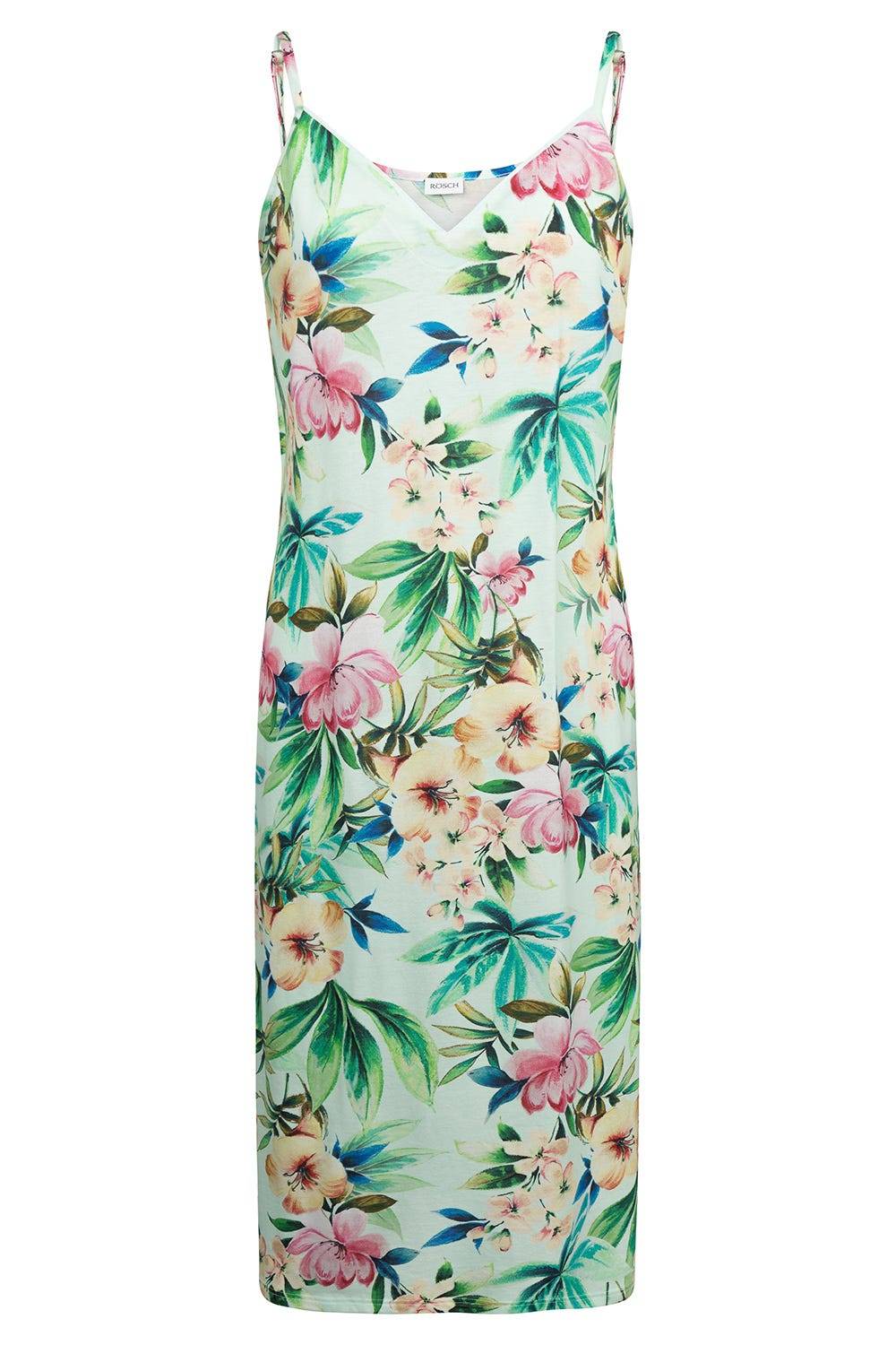 Rösch Nachtkleid im exotischen Blumendruck Baumwolle/Modal Verkauf